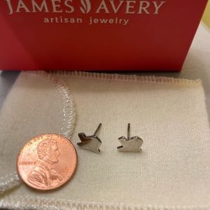 Vintage James Avery Texas Earrings